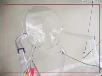 Sedia da soggiorno Louis ghost di Kartell SCONTATA 20%