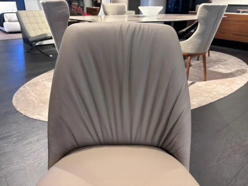 Sedia in pelle modello Max deluxe di Collezione esclusiva 