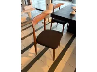 Sedia in legno senza braccioli Melody scontata