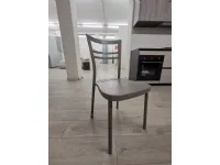 Sedia da cucina realizzata in plastica N4 sedie mod. go di Connubia 