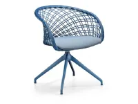 Sedia P47 da soggiorno realizzata in metallo scontata del 30%