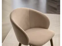 Sedia fissa Rebecca di Bontempi a prezzo scontato