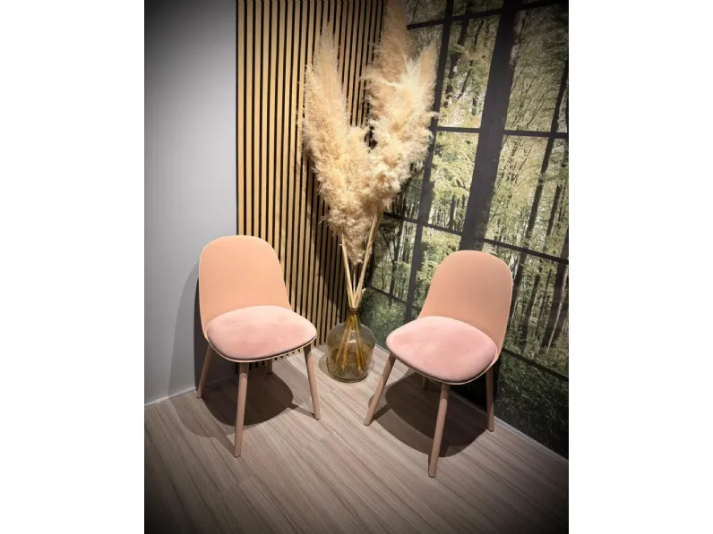 Sedia da cucina realizzata in tessuto Santa cruz di Target point 