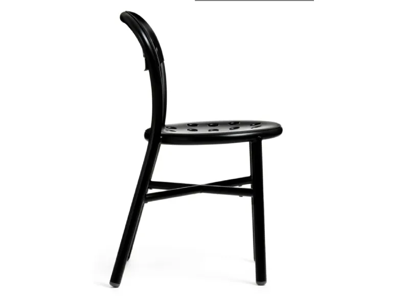Sedia Magis Sedia pipe nero lucido  magios a PREZZO OUTLET