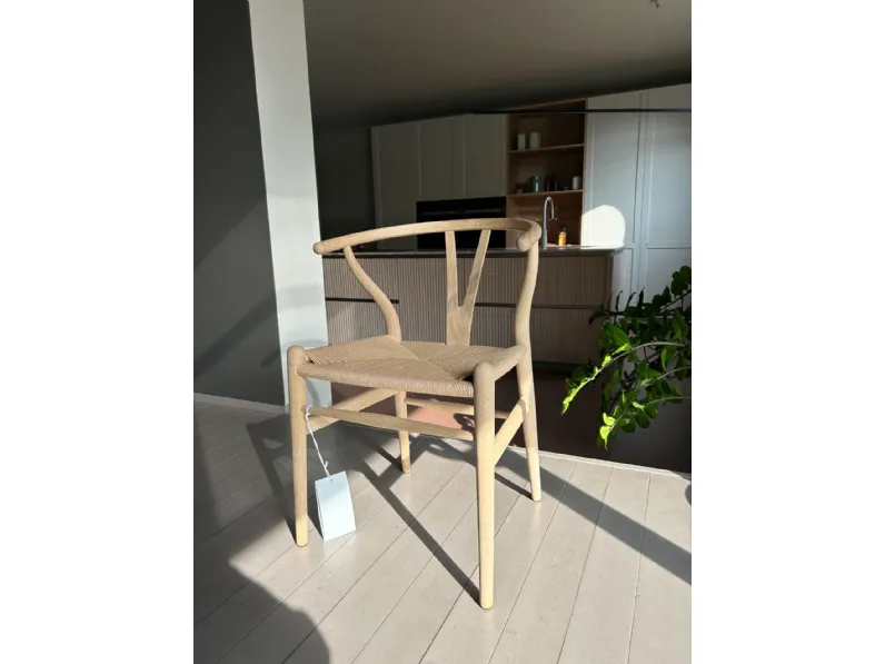 Sedia con braccioli Sedie ch24 di Carl hansen & son a prezzo scontato