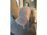 Sedia modello Tuka con schienale medio di Connubia 