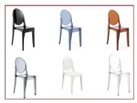 Sedia modello Victoria ghost a marchio Kartell scontata del 20%