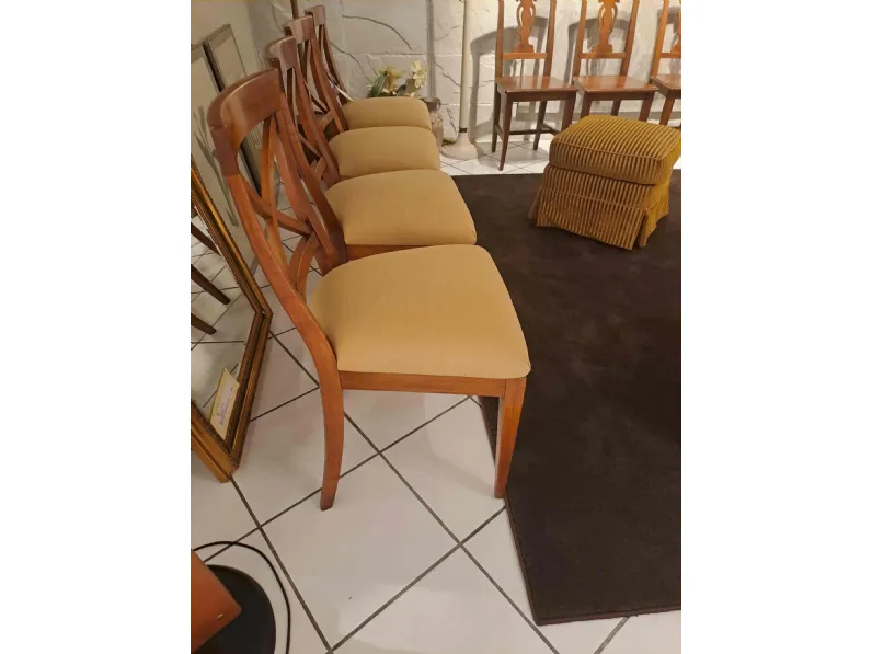 Sedia modello N. 4 sedie grande arredo a marchio Grande arredo scontata del 50%