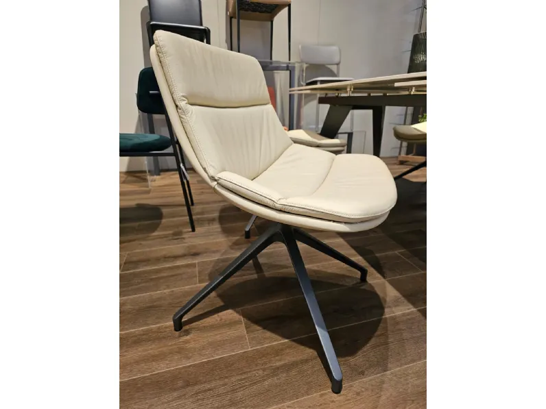 Sedia di Ozzio modello N.4 sveva  per ufficio in offerta -30%