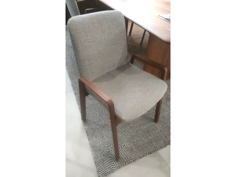 Sedia senza braccioli Nobl chair di Riva 1920 a prezzo ribassato