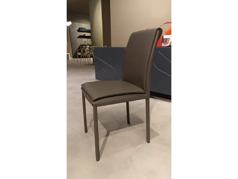 Sedia con schienale alto Set 4 sedie boys di Ozzio in Offerta Outlet
