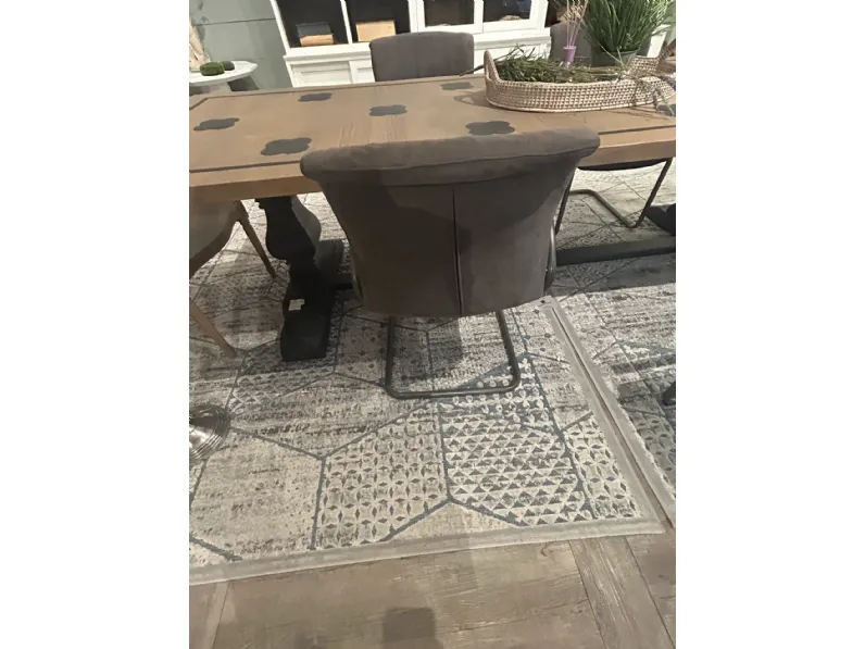 Sedia modello Poltrona da soggiorno di Dialma brown -51%