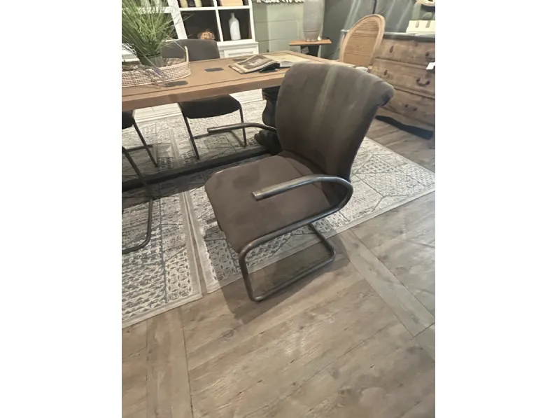 Sedia modello Poltrona da soggiorno di Dialma brown -51%