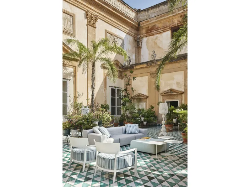 Sedia da giardino Cara Kartell a prezzo Outlet 