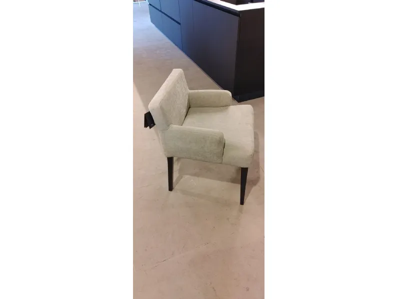 Sedia Poltroncina in tessuto con braccioli pol Artigianale con un ribasso vantaggioso