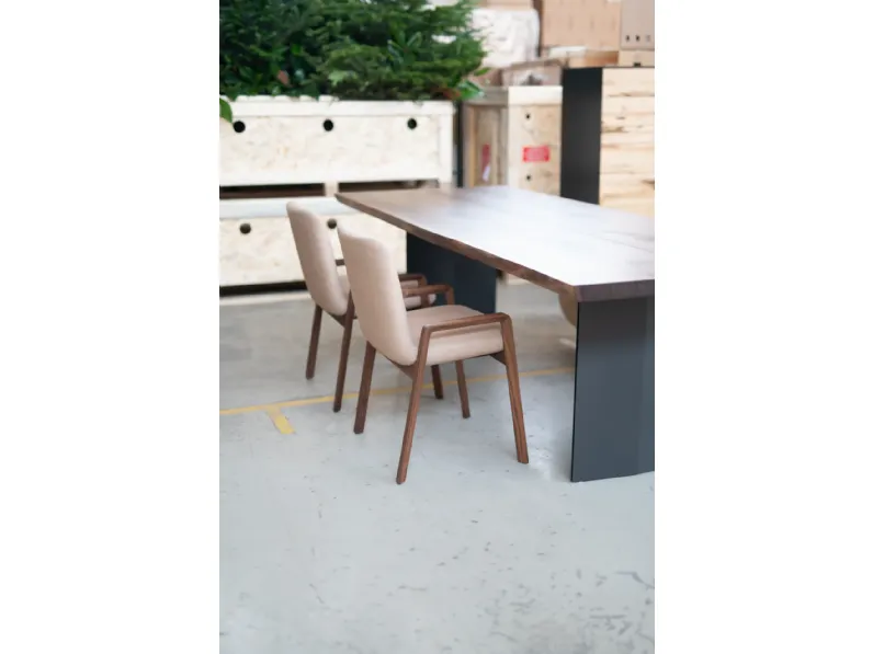 Sedia di Riva 1920 modello Noble da soggiorno in offerta -43%