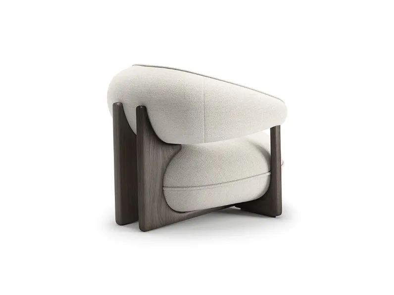 Sedia in legno modello Ruby lounge di Cattelan italia 