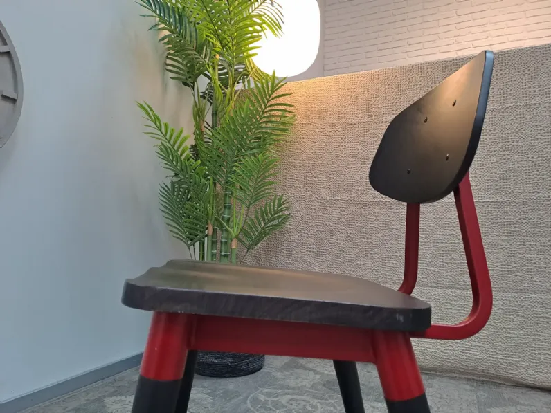 Sedia legno Dialma brown a prezzo ribassato
