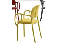 Sedia Magis Sedia mila' con cuscini beige magis a PREZZO OUTLET