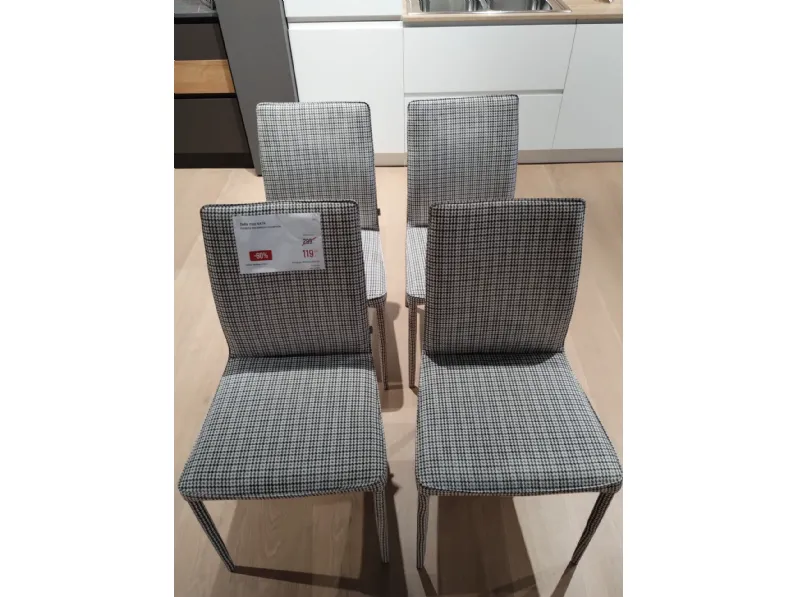 Sedia con schienale alto Sedia nata di Bontempi in Offerta Outlet
