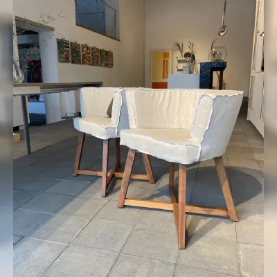 Sedia con braccioli Sedie gray 26 di Gervasoni a prezzo ribassato