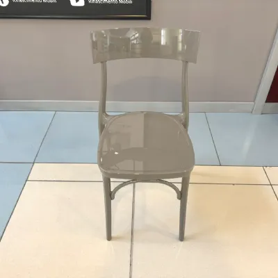 Sedia da soggiorno realizzata in laccata Catwalk di Kartell 