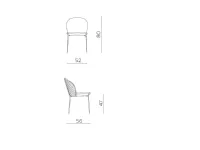 Sedia Elene Md work SCONTATA a PREZZI OUTLET