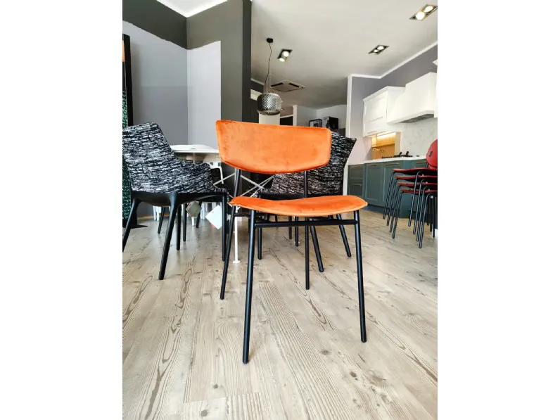 Sedia da soggiorno Fifties cs1854  Calligaris a prezzo scontato 