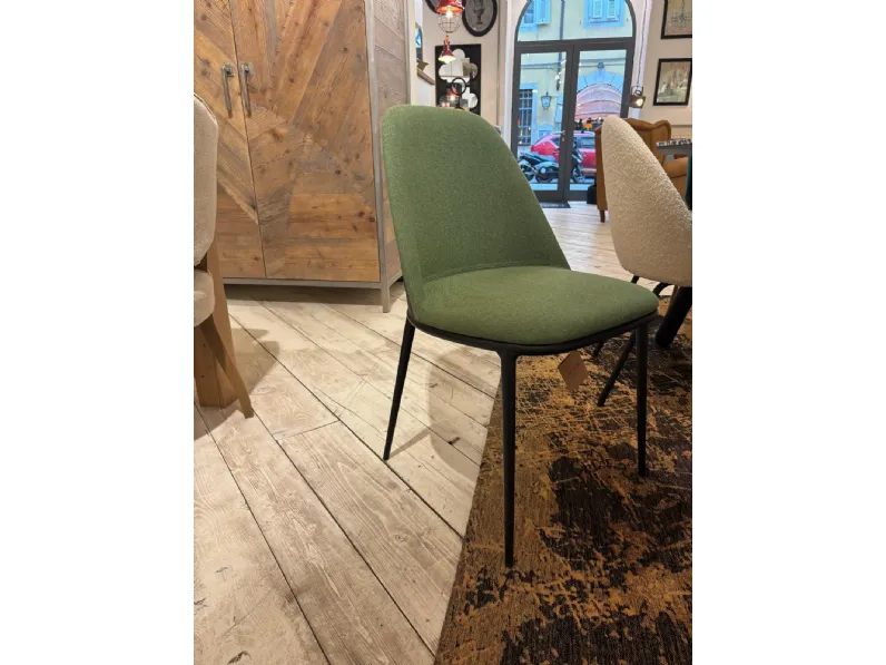 Sedia senza braccioli Sedia lea by midj di Midj in Offerta Outlet