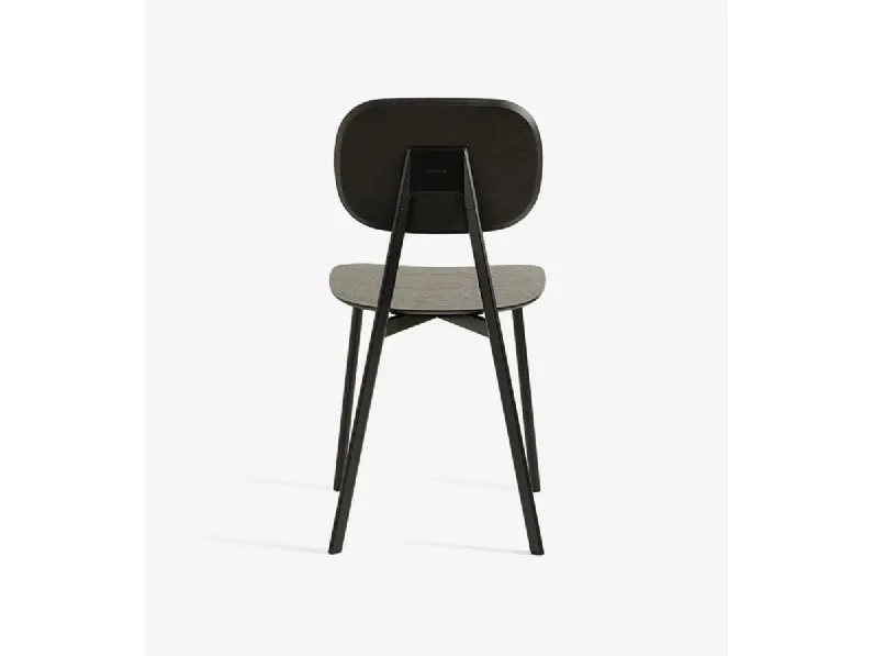 Sedia Tata impiallacciata di Point house in OFFERTA OUTLET -34%