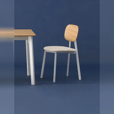 Sedia Tata semi-imbottita Point house SCONTATA a PREZZI OUTLET