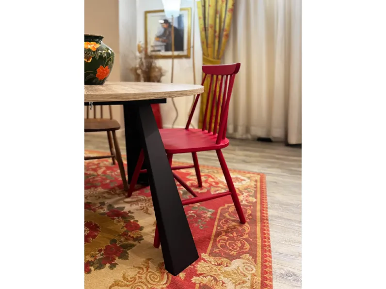 Sedia modello Set di 4 pezzi a marchio Dialma brown scontata del 45%
