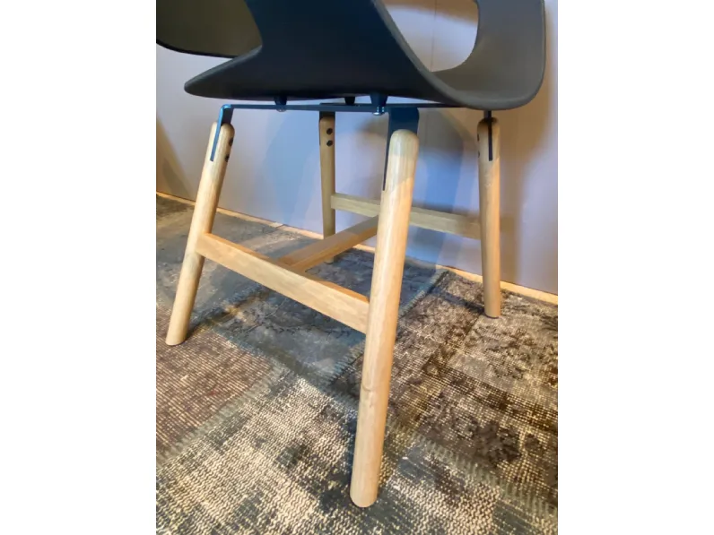 Sedia modello Vad wood  da soggiorno di Casamania by frezza -43%