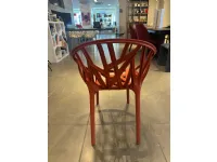 Sedia di Molteni & c modello Vegetal vitra mattone da soggiorno in offerta -54%