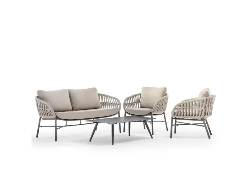 Set da giardino modello Tahiti set Collezione esclusiva SCONTATO