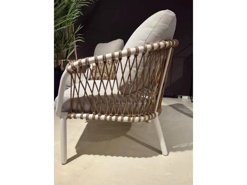 Set da giardino modello Set divanetto poltrone e tavolino abel  Talenti SCONTATO