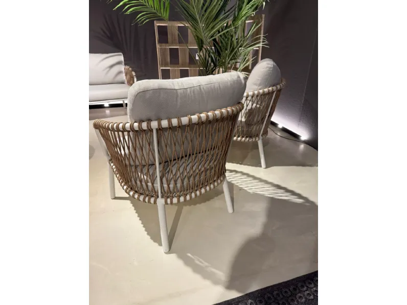 Set da giardino modello Set divanetto poltrone e tavolino abel  Talenti SCONTATO
