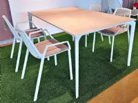 Set per l'esterno completo Set fast con tavolo allsize e sedie rion Artigianale in offerta