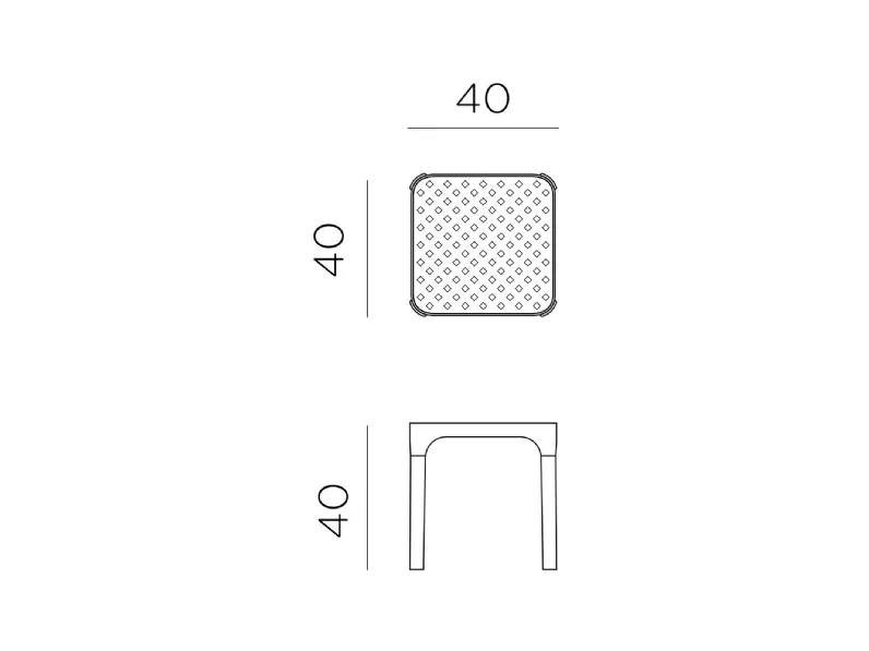 Set completo da giardino Salotto net relax tortora table 40 Nardi a prezzo scontato