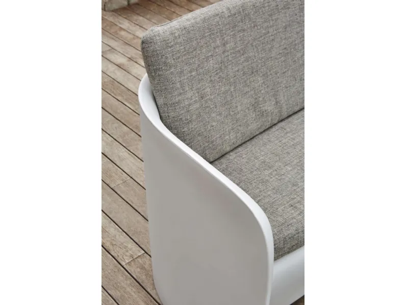 Set per l'esterno modello Set divano poltrone e tavolino nova Myyour completo 