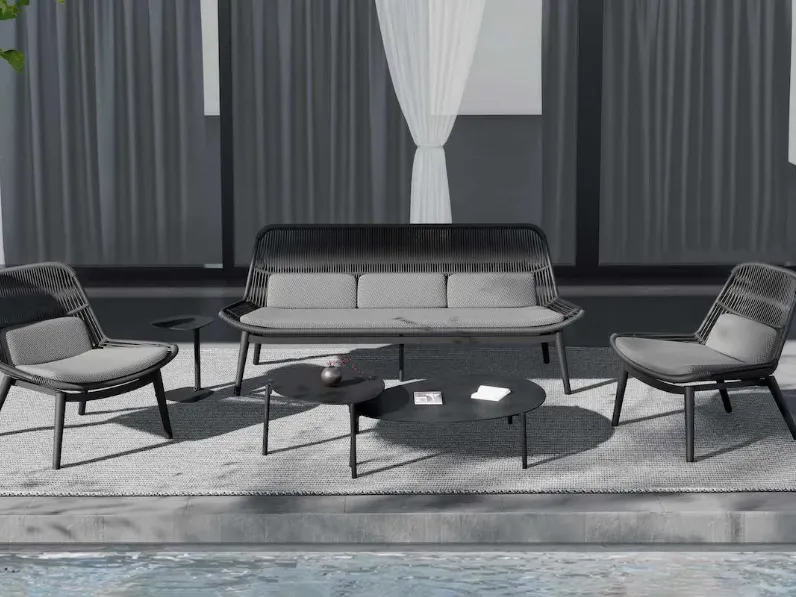 Set completo da giardino Como set Collezione esclusiva in Offerta Outlet