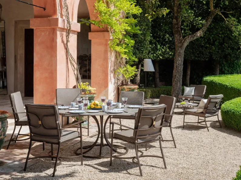 Set da giardino completo Collier 2 posti con poltrona e tavolino  Emu in offerta