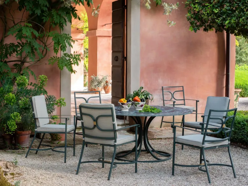 Set da giardino completo Collier 2 posti con poltrona e tavolino  Emu in offerta