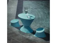 Set da giardino modello Set iris tavolino con pouf e poltroncina Myyour completo 
