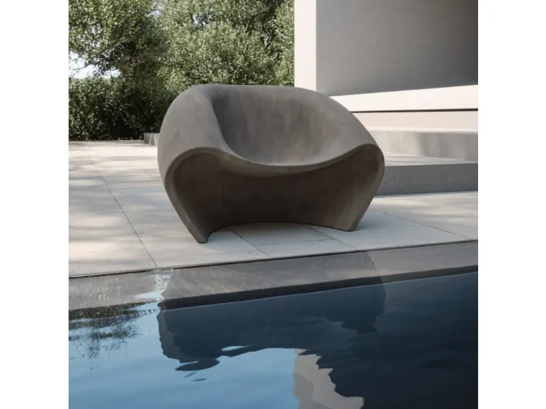 Set da giardino modello Set iris tavolino con pouf e poltroncina Myyour completo 