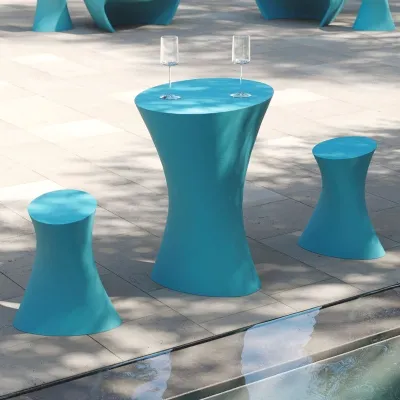 Set da giardino modello Set iris tavolino con pouf e poltroncina Myyour completo 