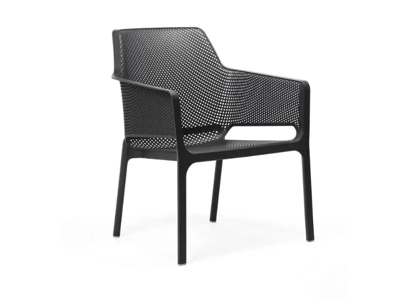 Set da giardino Salotto net relax antracite table 40 a marchio Nardi a prezzo ribassato
