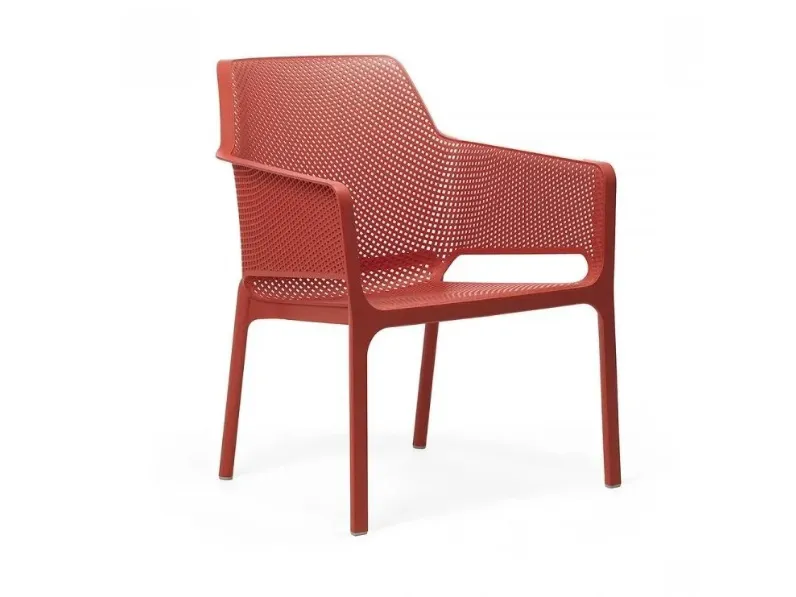 Set completo da giardino Salotto net relax corallo table 40 Nardi a prezzo Outlet