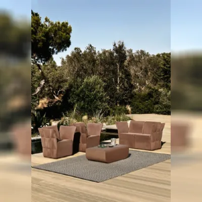 Set completo da giardino Set divano chico con poltrone e tavolino Myyour in Offerta Outlet