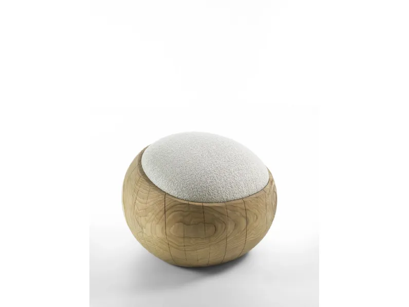 Sgabello Bigne' Riva 1920 con base centrale con sconto